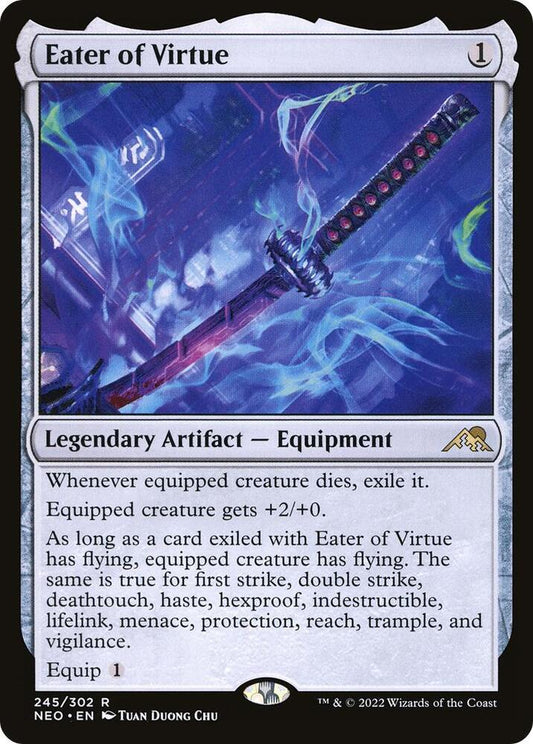 NEO, Eater of Virtue, Standard, 496, R, Near Mint, Normal, EN