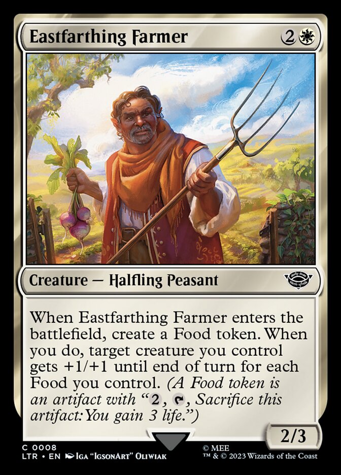 LTR, Eastfarthing Farmer, Standard, 8, C, Near Mint, (Foil), EN