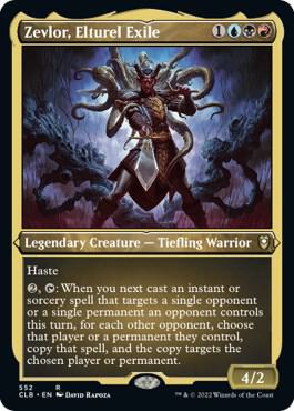 CLB, Zevlor, Elturel Exile, (Etched), 552, R, Near Mint, (Foil Etched), EN