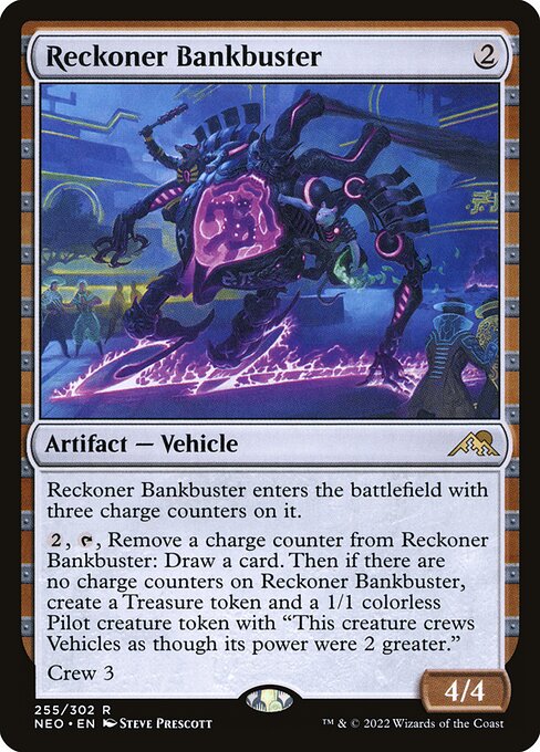 NEO, Reckoner Bankbuster, Standard, 255, R, Near Mint, Normal, EN