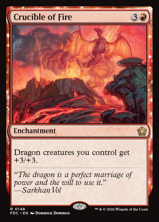 FDC, Crucible of Fire, Standard, 148, R, Near Mint, Normal, EN