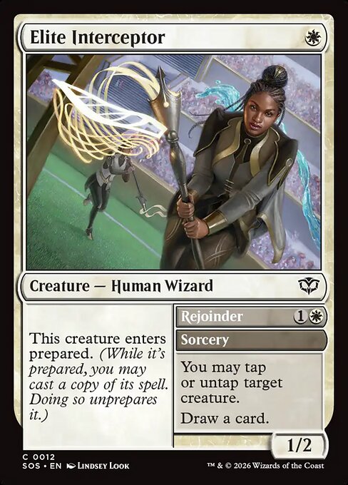 SOS, Elite Interceptor // Rejoinder, Standard, 12, C, Near Mint, (Foil), EN