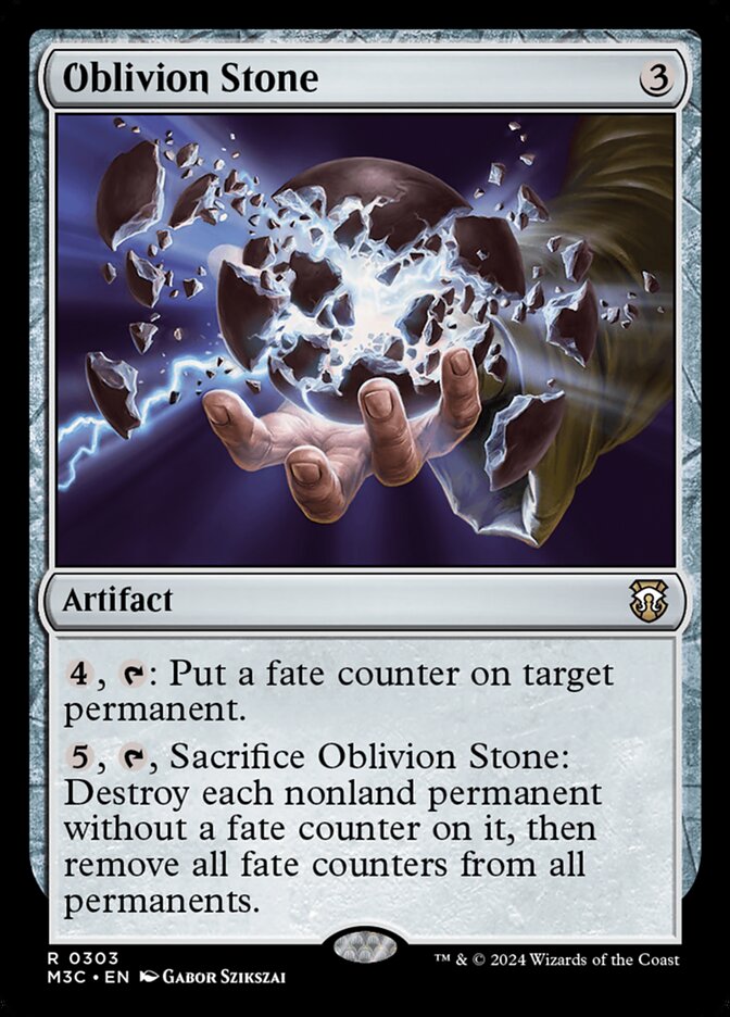 M3C, Oblivion Stone, Standard, 303, R, Near Mint, Normal, EN