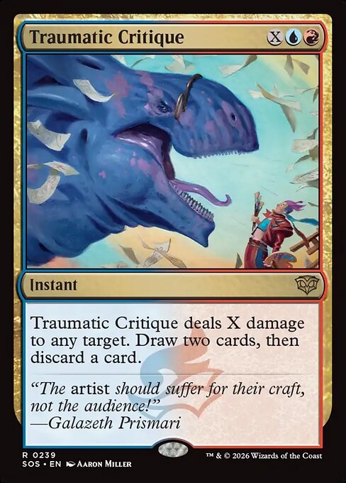 SOS, Traumatic Critique, Standard, 239, R, Near Mint, Normal, EN
