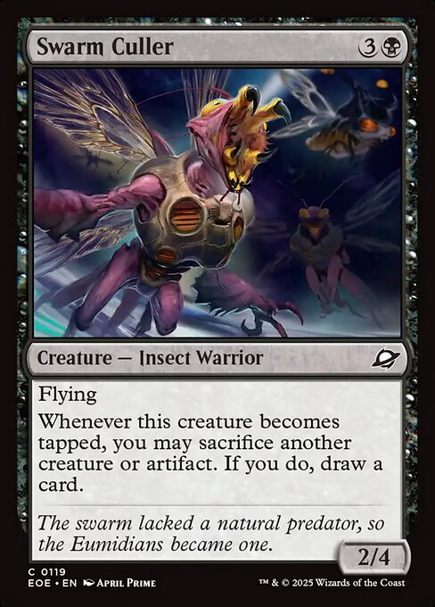 EOE, Swarm Culler, Standard, 119, C, Near Mint, Normal, EN