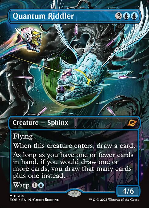 EOE, Quantum Riddler, (Borderless), 305, M, Near Mint, Normal, EN