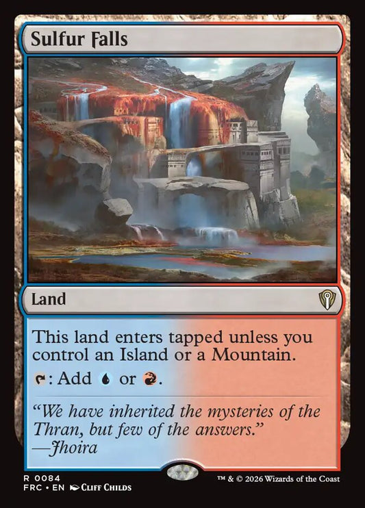 FRC, Sulfur Falls, Standard, 84, R, Near Mint, Normal, EN
