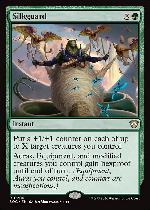 SOC, Silkguard, Standard, 286, R, Near Mint, Normal, EN