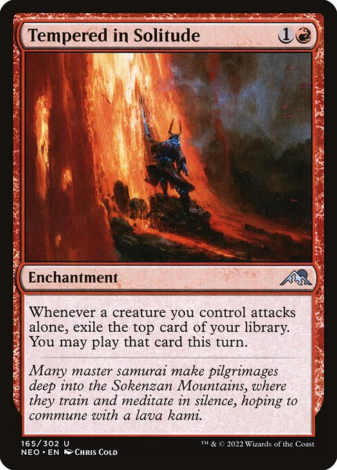 NEO, Tempered in Solitude, Standard, 165, U, Near Mint, Normal, EN