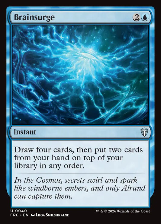 FRC, Brainsurge, Standard, 40, U, Near Mint, Normal, EN