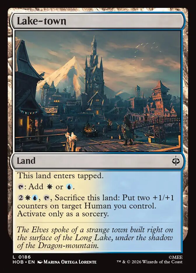HOB, Lake-town, Standard, 186, C, Near Mint, (Foil), EN