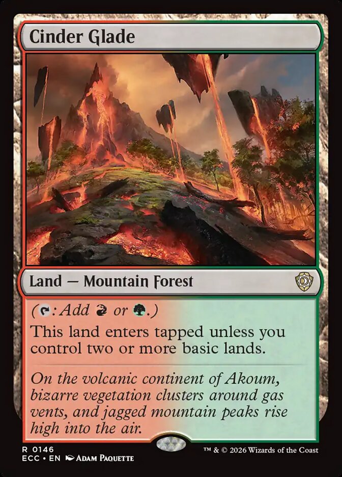 ECC, Cinder Glade, Standard, 146, R, Near Mint, Normal, EN