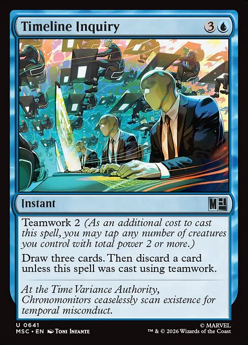 MSC, Timeline Inquiry, Standard, 641, U, Near Mint, (Foil), EN