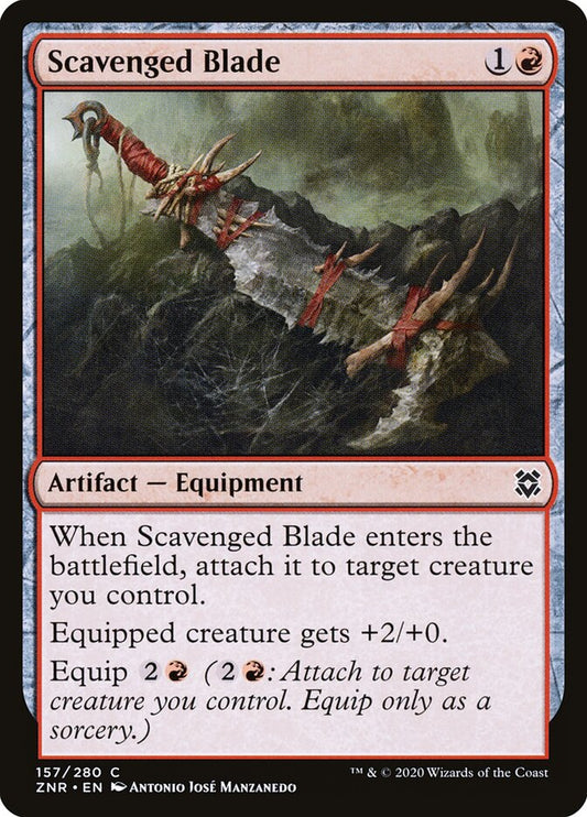 ZNR, Scavenged Blade, Standard, 157, C, Near Mint, Normal, EN
