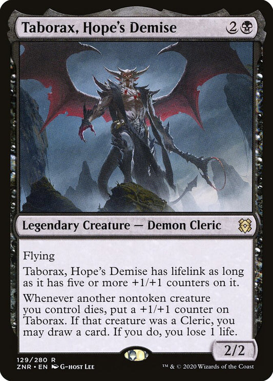 ZNR, Taborax, Hope's Demise, Standard, 129, R, Near Mint, Normal, EN