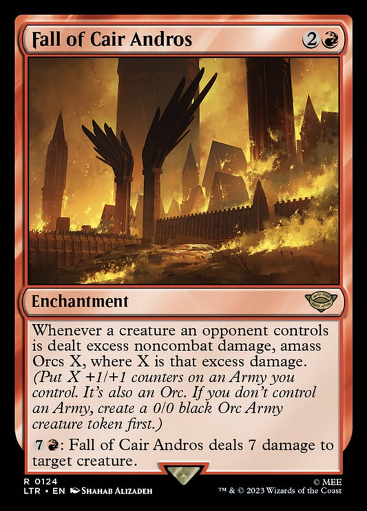 LTR, Fall of Cair Andros, Standard, 124, R, Near Mint, Normal, EN