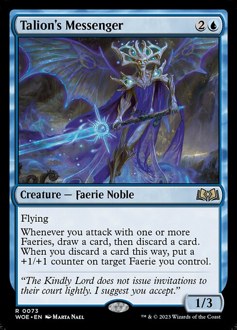 WOE, Talion's Messenger, Standard, 73, R, Near Mint, Normal, EN