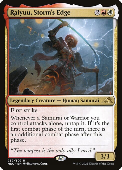 NEO, Raiyuu, Storm's Edge, Standard, 232, R, Near Mint, Normal, EN