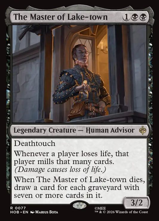 HOB, The Master of Lake-town, Standard, 77, R, Near Mint, Normal, EN