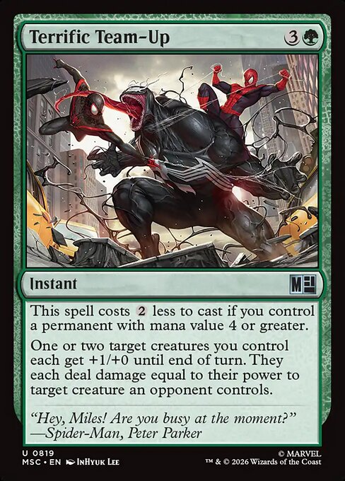 MSC, Terrific Team-Up, Standard, 819, U, Near Mint, (Foil), EN