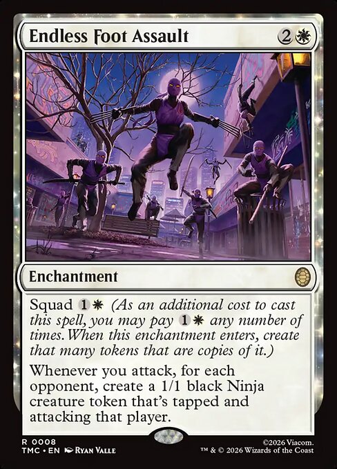 TMC, Endless Foot Assault, Standard, 8, R, Near Mint, (Normal), EN