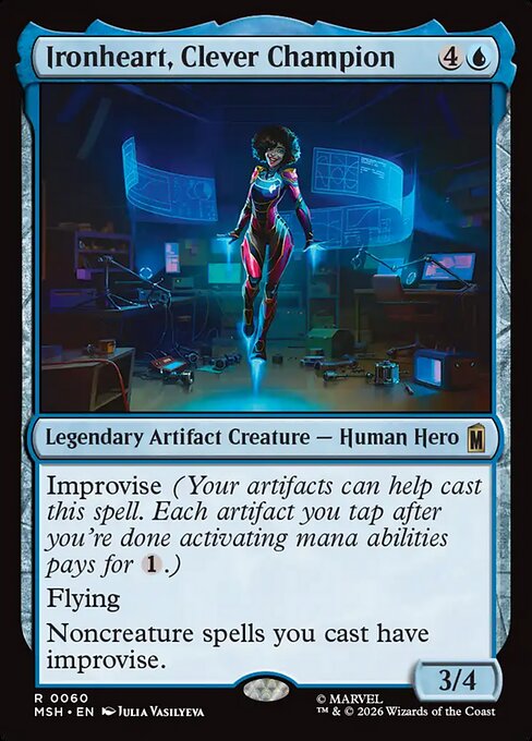 MSH, Ironheart, Clever Champion, Standard, 60, R, Near Mint, Normal, EN