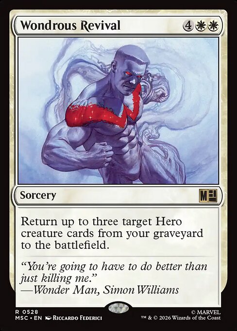 MSC, Wondrous Revival, Standard, 528, R, Near Mint, Normal, EN
