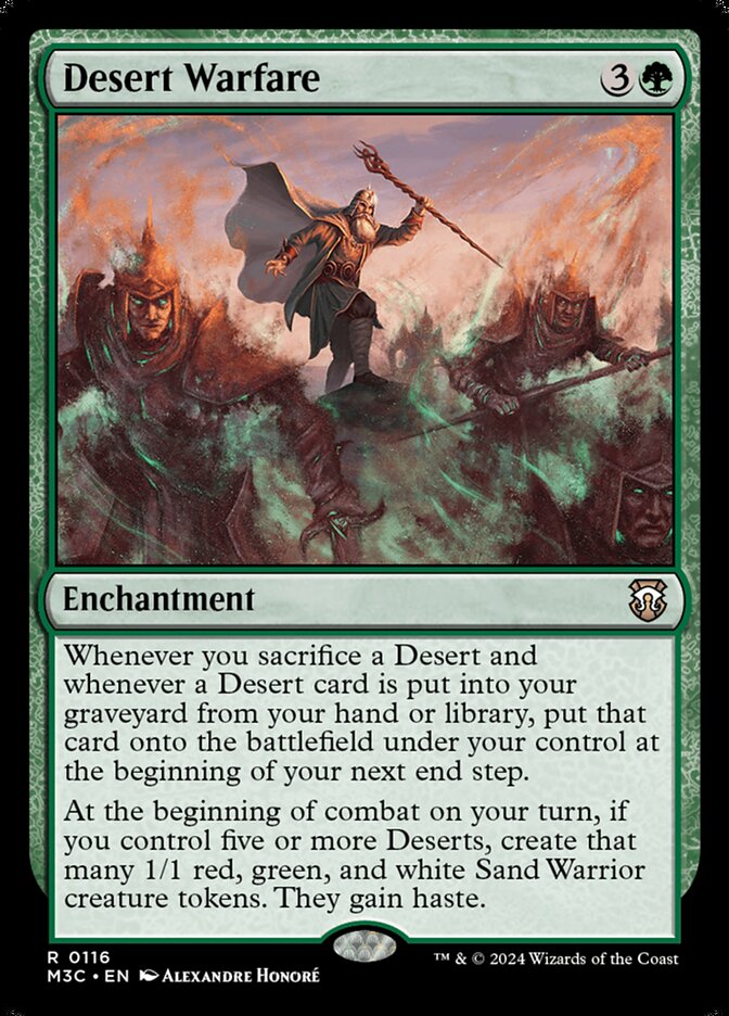M3C, Desert Warfare, Standard, 116, R, Near Mint, Normal, EN