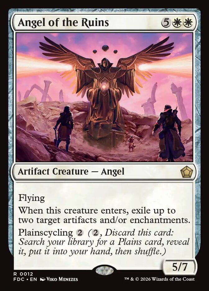 FDC, Angel of the Ruins, Standard, 12, R, Near Mint, Normal, EN