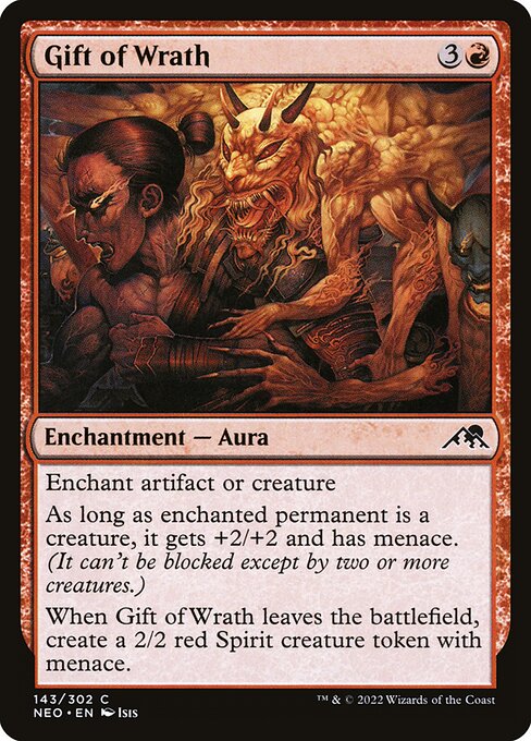 NEO, Gift of Wrath, Standard, 143, C, Near Mint, Normal, EN