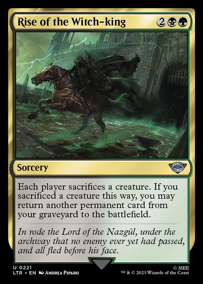 LTR, Rise of the Witch-king, Standard, 221, U, Near Mint, Normal, EN