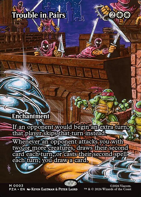 PZA, Trouble in Pairs, (Borderless), 3, M, Near Mint, Normal, EN