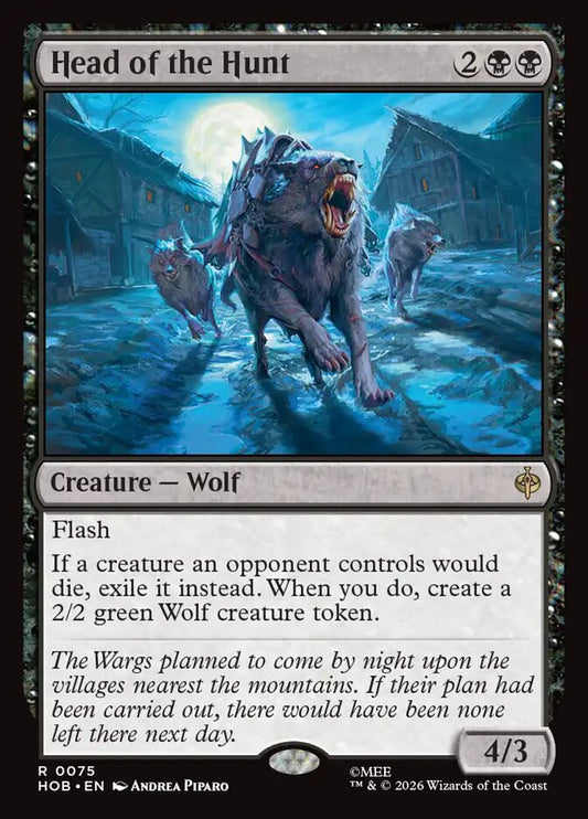 HOB, Head of the Hunt, Standard, 75, R, Near Mint, (Foil), EN
