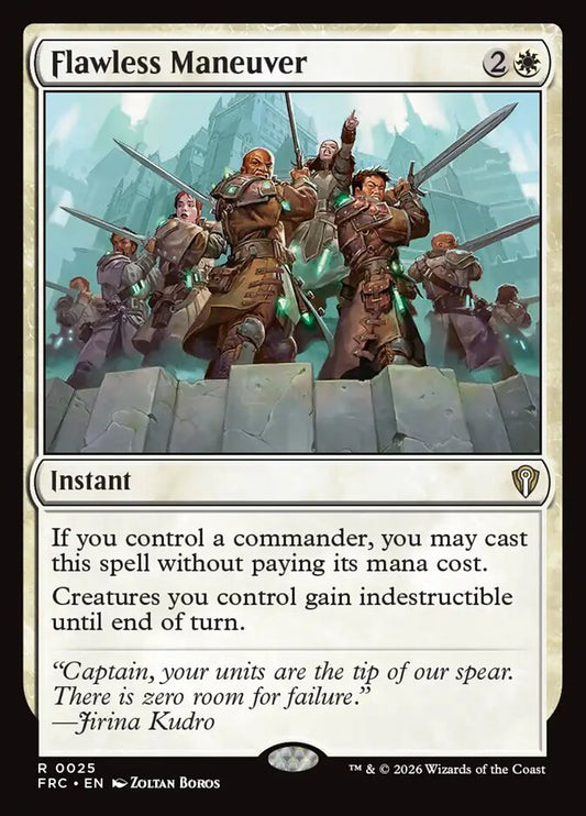 FRC, Flawless Maneuver, Standard, 25, R, Near Mint, Normal, EN