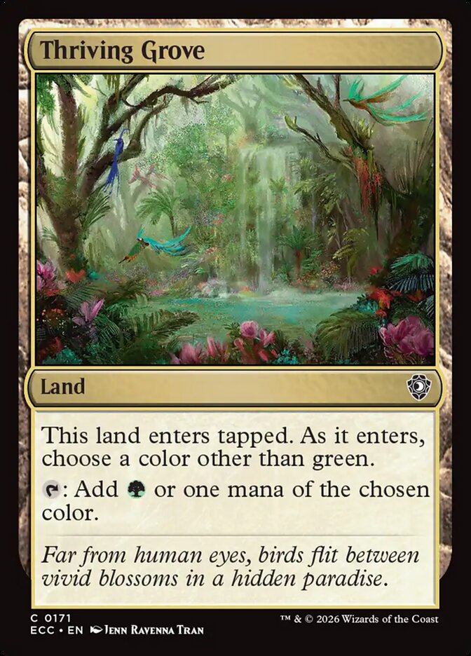 ECC, Thriving Grove, Standard, 171, C, Near Mint, Normal, EN