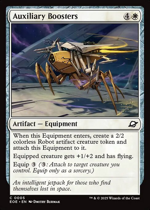 EOE, Auxiliary Boosters, Standard, 5, C, Near Mint, Normal, EN