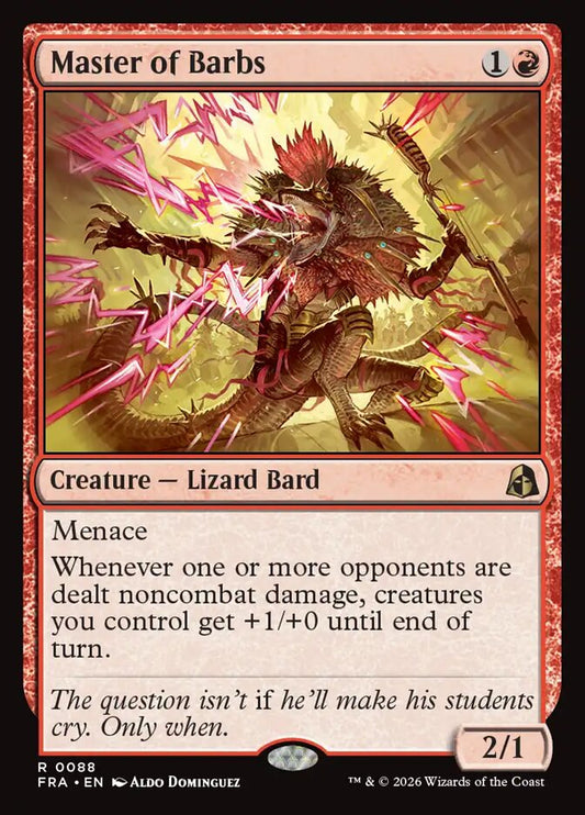 FRA, Master of Barbs, Standard, 88, R, Near Mint, Normal, EN