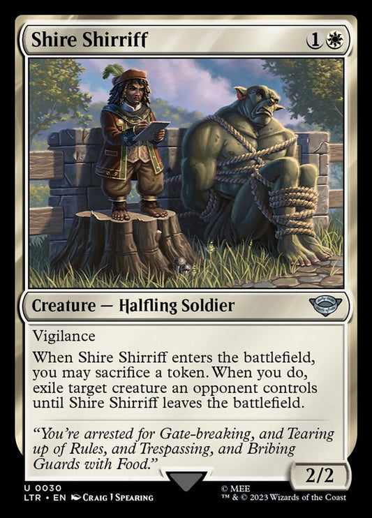 LTR, Shire Shirriff, Standard, 30, U, Near Mint, Normal, EN