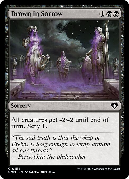 CMM, Drown in Sorrow, Standard, 154, C, Near Mint, Normal, EN