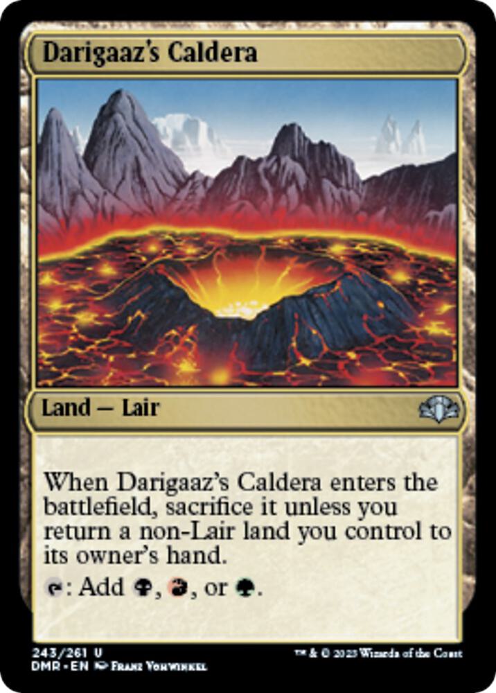 DMR, Darigaaz's Caldera, Standard, 243, U, Near Mint, Normal, EN