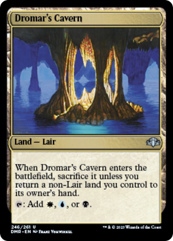 DMR, Dromar's Cavern, Standard, 246, U, Near Mint, Normal, EN