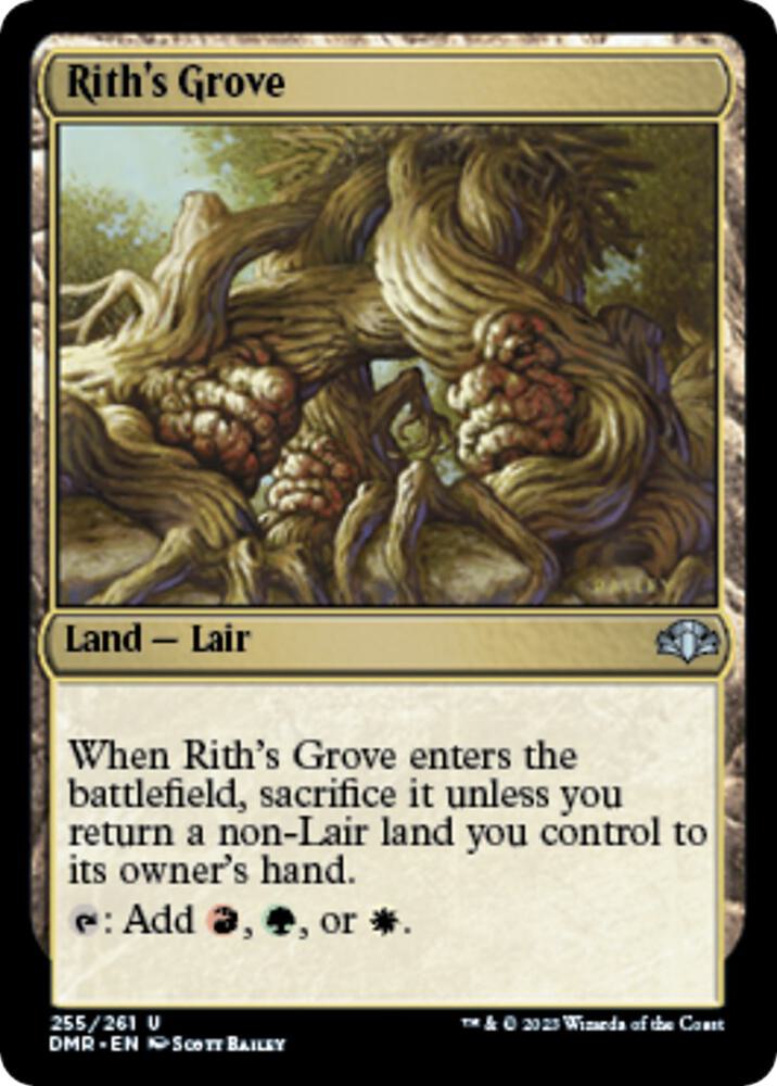 DMR, Rith's Grove, Standard, 255, U, Near Mint, Normal, EN