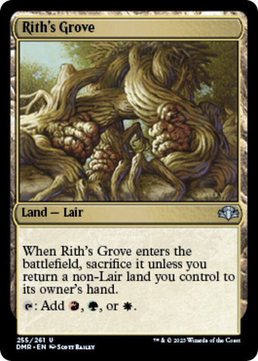 DMR, Rith's Grove, Standard, 255, U, Near Mint, Normal, EN