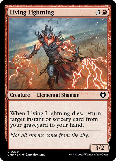 CMM, Living Lightning, Standard, 239, C, Near Mint, Normal, EN
