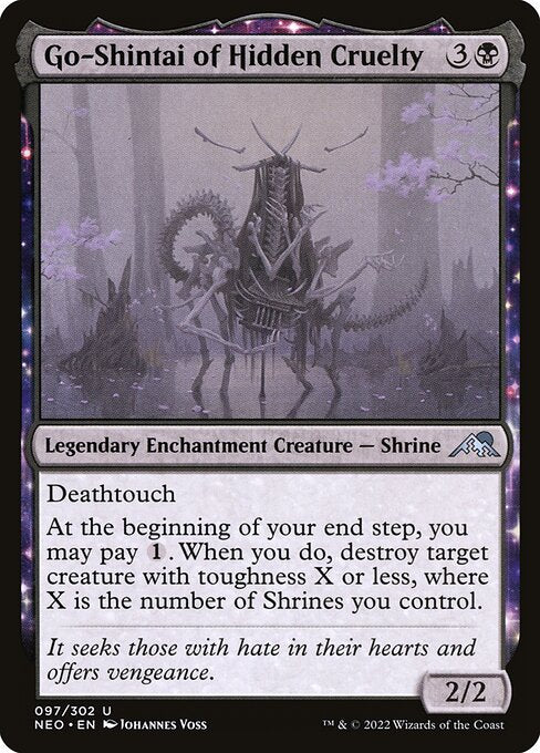 NEO, Go-Shintai of Hidden Cruelty, Standard, 97, U, Near Mint, Normal, EN
