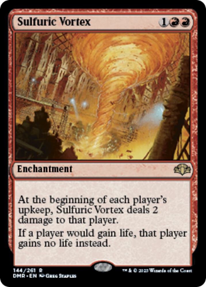 DMR, Sulfuric Vortex, Standard, 144, R, Near Mint, Normal, EN
