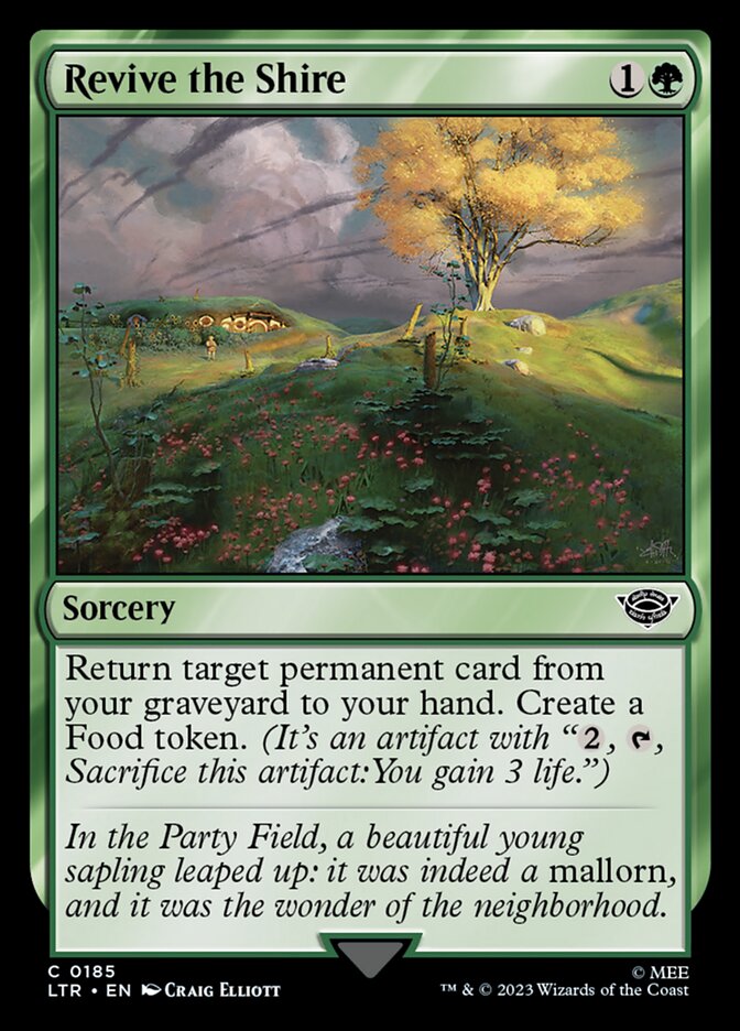 LTR, Revive the Shire, Standard, 185, C, Near Mint, Normal, EN