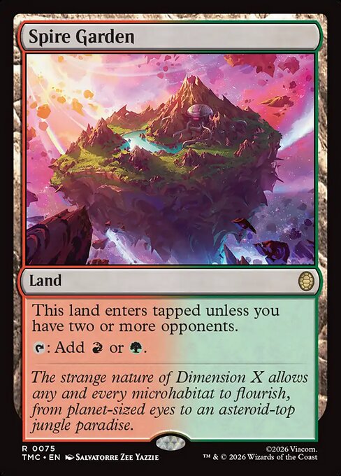 TMC, Spire Garden, Standard, 75, R, Near Mint, (Surge Foil), EN