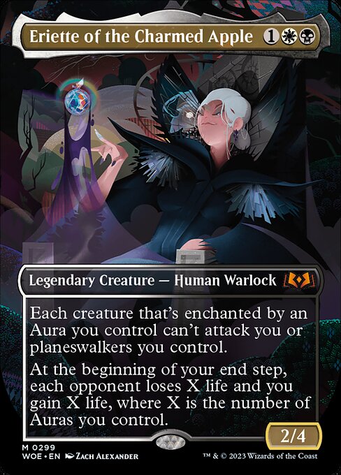WOE, Eriette of the Charmed Apple, (Borderless), 299, M, Near Mint, Normal, EN