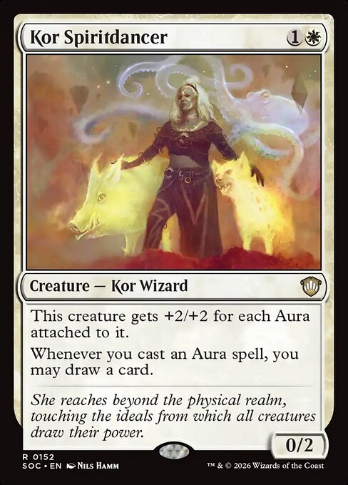 SOC, Kor Spiritdancer, Standard, 152, R, Near Mint, Normal, EN